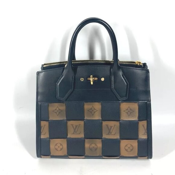 LOUIS VUITTON M53252 Monogram reverse City Steamer PM 2WAY Handbag Shoulder Bag - Picture 1 of 16
